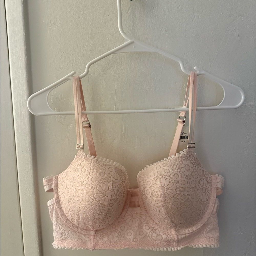 Aerie Real Power Balconette Joy Lace Bra | NWT 38C